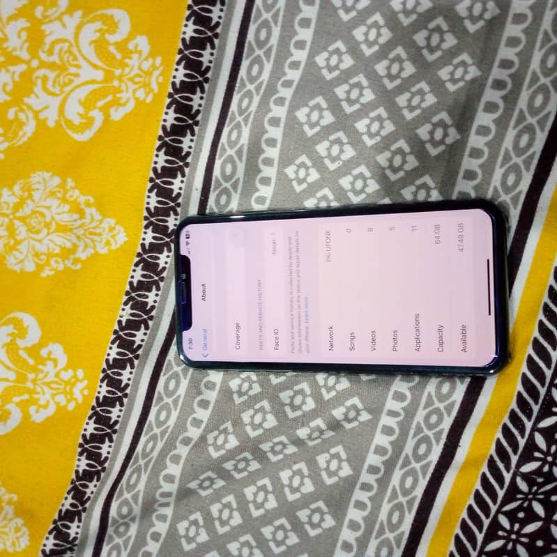 iphone x 64gb 7