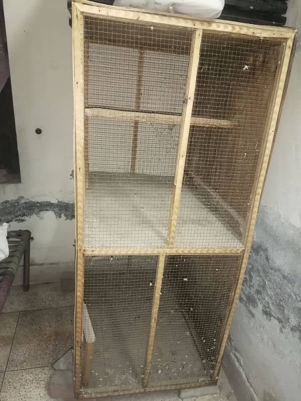 wooden cage 0