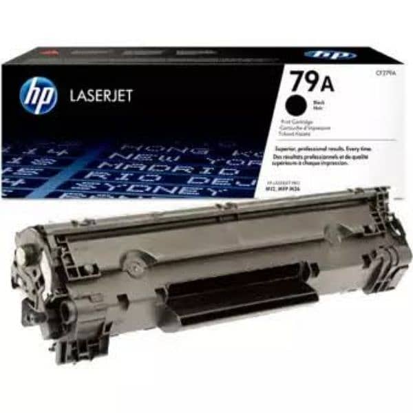 new box pack toner cartridges with warranty 9