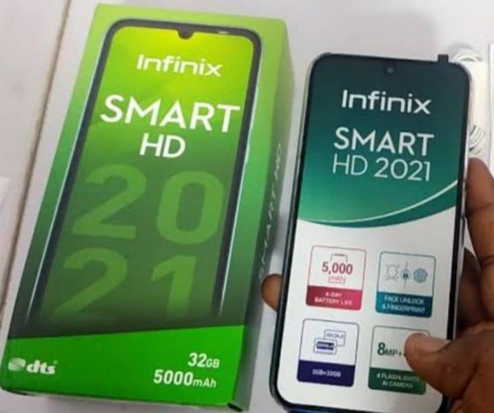 INFINIX SMART HD 4G. . . 4/32 GB. PTA APPROVED WITH COMPLETE BOX. 6