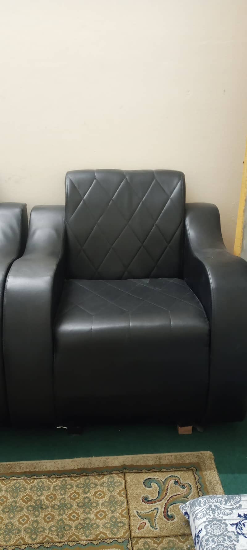 Leather sofa 5 seater 1