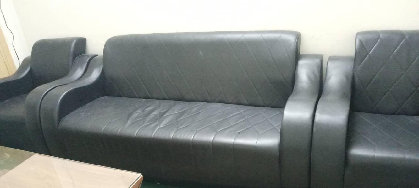 Leather sofa 5 seater 3