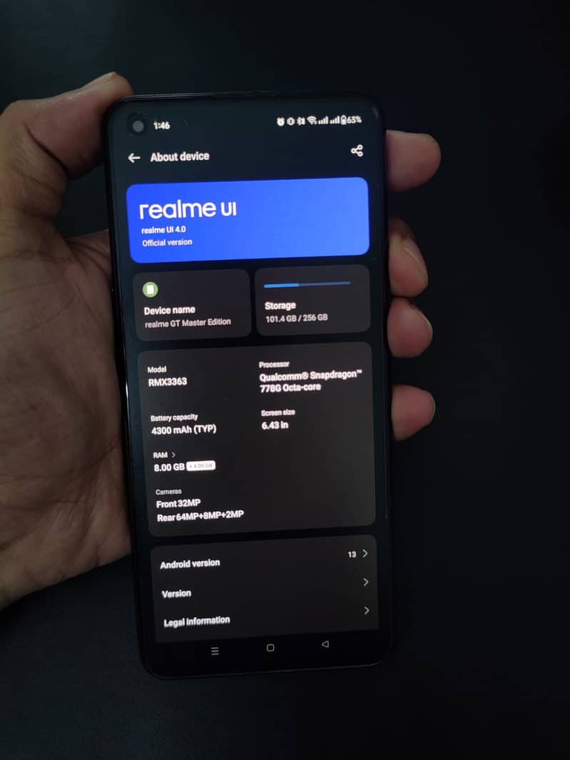 Realme GT Master Edition 5G-256GB 8