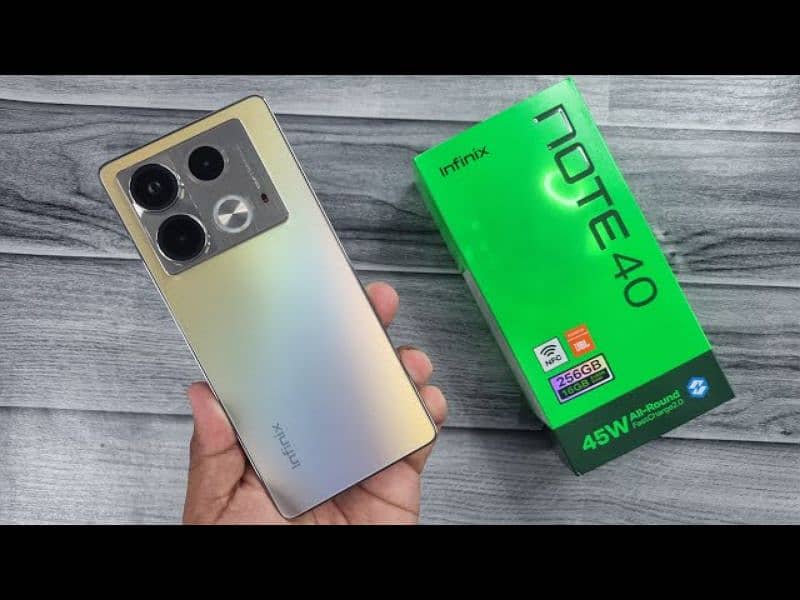 infinix note 40 15 days used 16/256 0