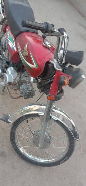 HONDA CD 70 KARACHI NUMBER HA 2016 5