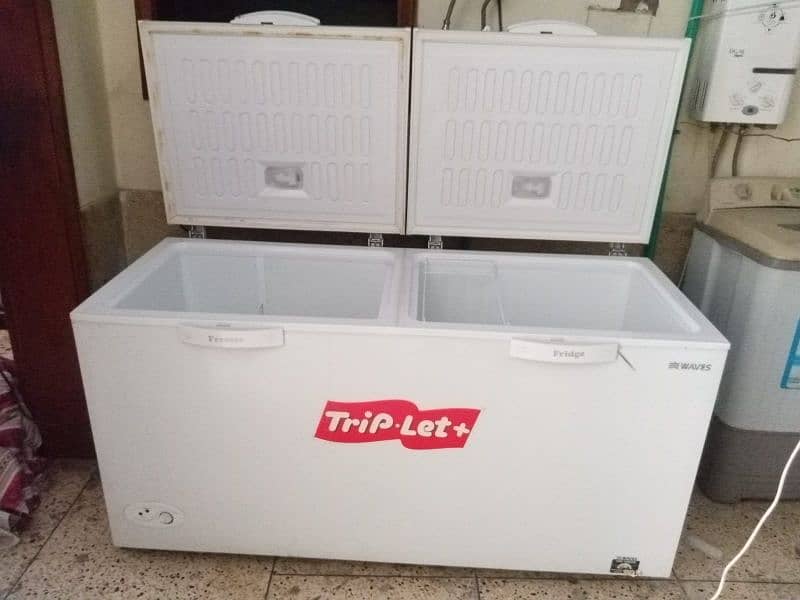 wave triplet 2 door freezer 10/10 condition 0