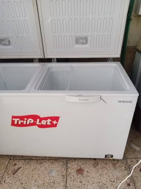 wave triplet 2 door freezer 10/10 condition 4