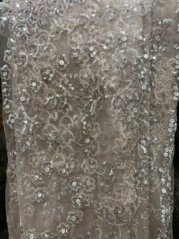 Bridal stiched sare, Indian collection un-touched, rasham n stara work 9