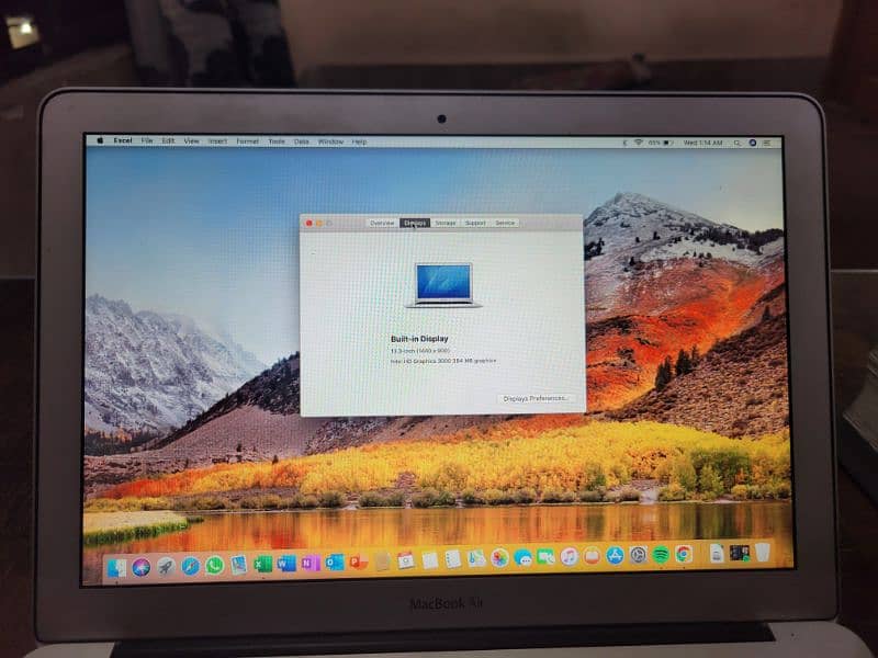 MACBOOK AIR MID 2011 --- 128 GB SSD 10/10 (13 Inch) 5