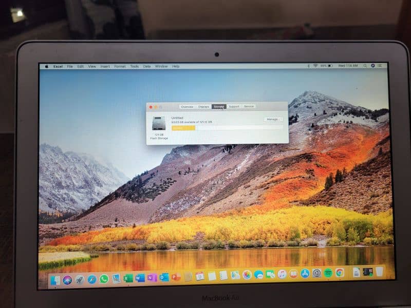 MACBOOK AIR MID 2011 --- 128 GB SSD 10/10 (13 Inch) 6