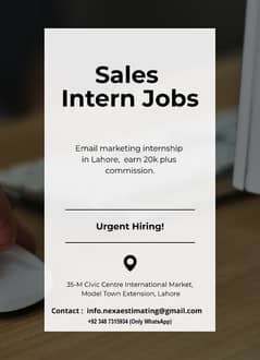 Sales Marketing Intern