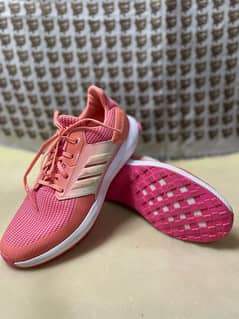 ADIDAS Cloudfoam RapidRun Pink Sneakers. . .