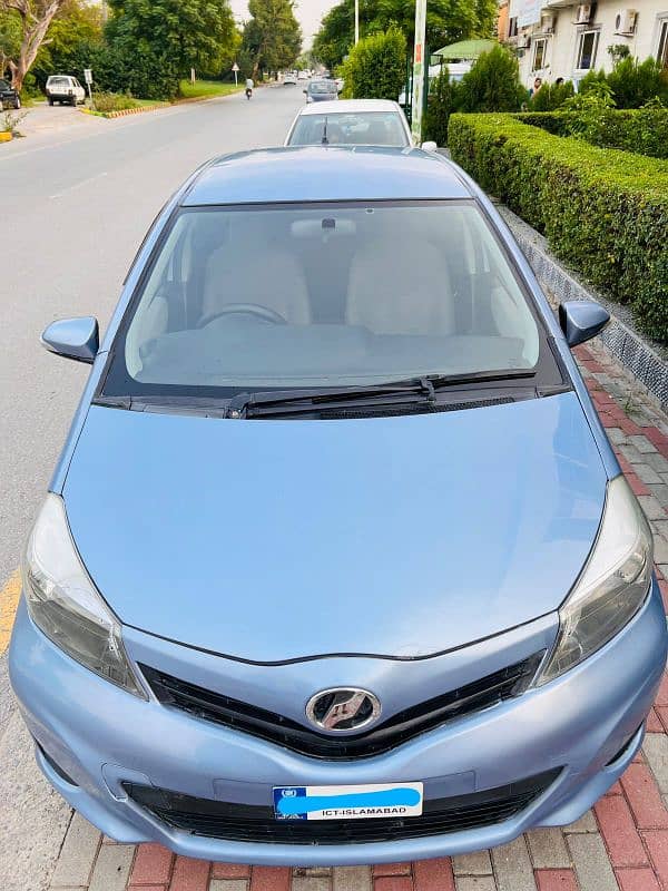 Toyota Vitz 2013, Islamabad registered, immaculate condition 1