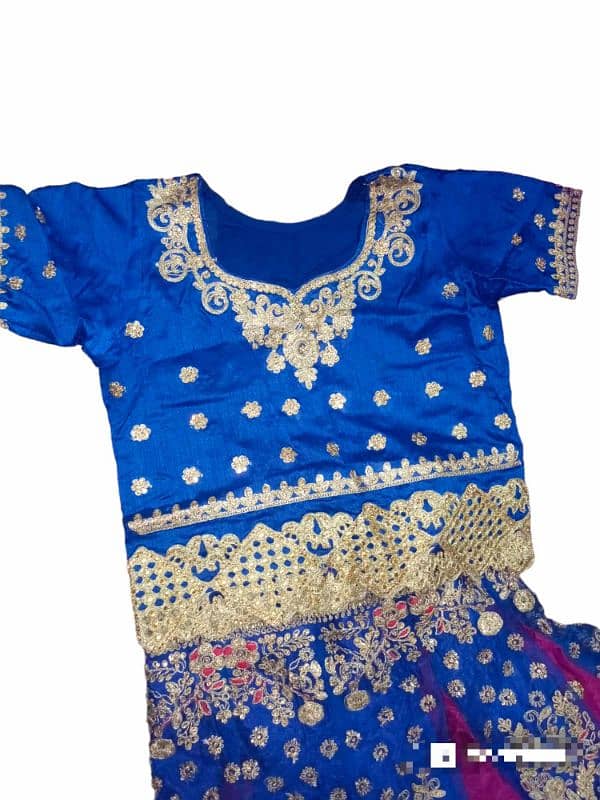 stitched bridle mehndi dress for girls wedding dress lehga 3