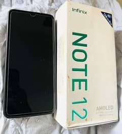 infinix not 12 Sale with box charger best condition