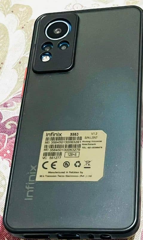 infinix not 12 Sale with box charger best condition 2