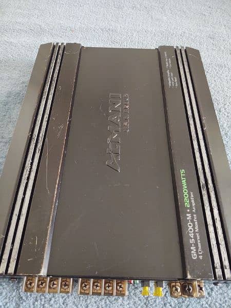 Almani 4 channel car amplifier 2200watts 0