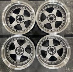 Rotifom Wheels  Size 17  PCD 4*100/114 Width 10jj  No damage No Repair