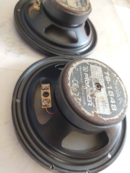 Original Old is gold series Pioneer japani car door speakers 6.5 inch 2