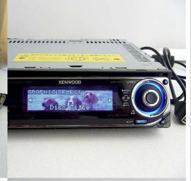 Original branded Geniune Kenwood Thailand USB Bluetooth aux mp3 player 7