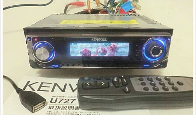 Original branded Geniune Kenwood Thailand USB Bluetooth aux mp3 player 19