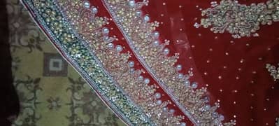 bridal lehanga wear only One time for few hours sell pure red clr