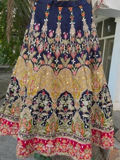 Luxury Pakistani Bridal Lehnga Choli with Fancy Dupatta