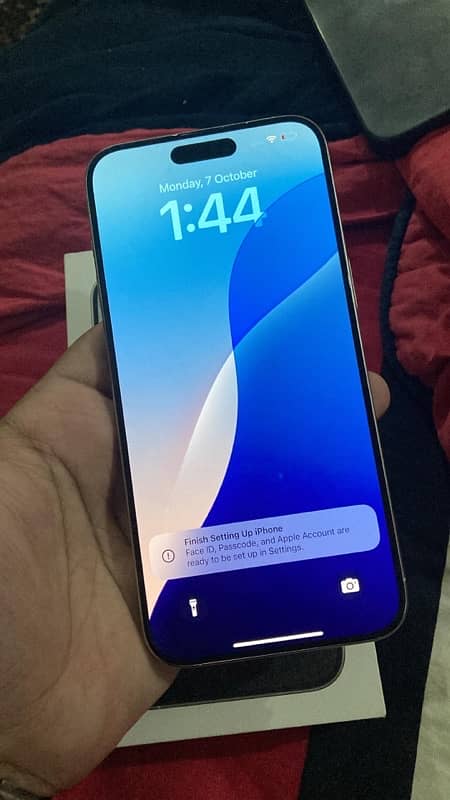 Iphone 15 pro max 256gb NON PTA (Physical + Esim) 1