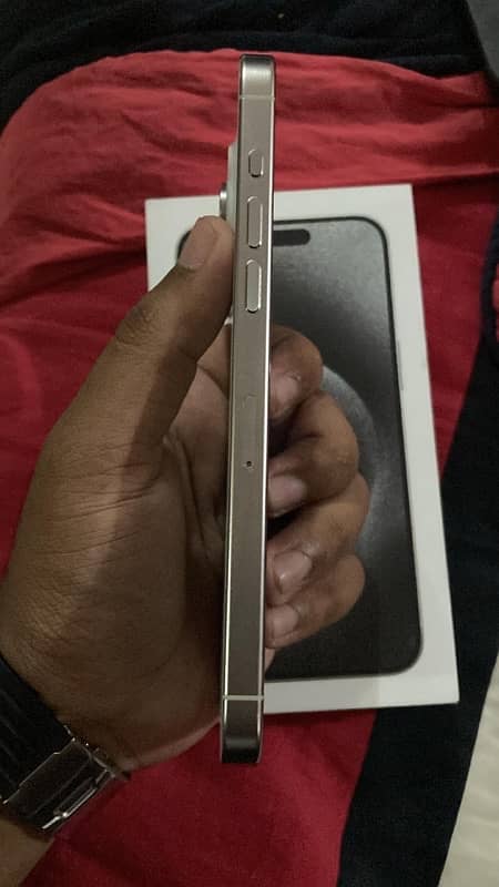 Iphone 15 pro max 256gb NON PTA (Physical + Esim) 2