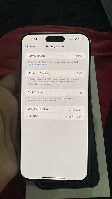 Iphone 15 pro max 256gb NON PTA (Physical + Esim) 5