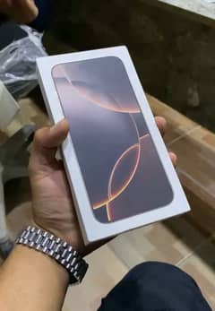 iphone 16 pro max desert titanium LLA (256gb)