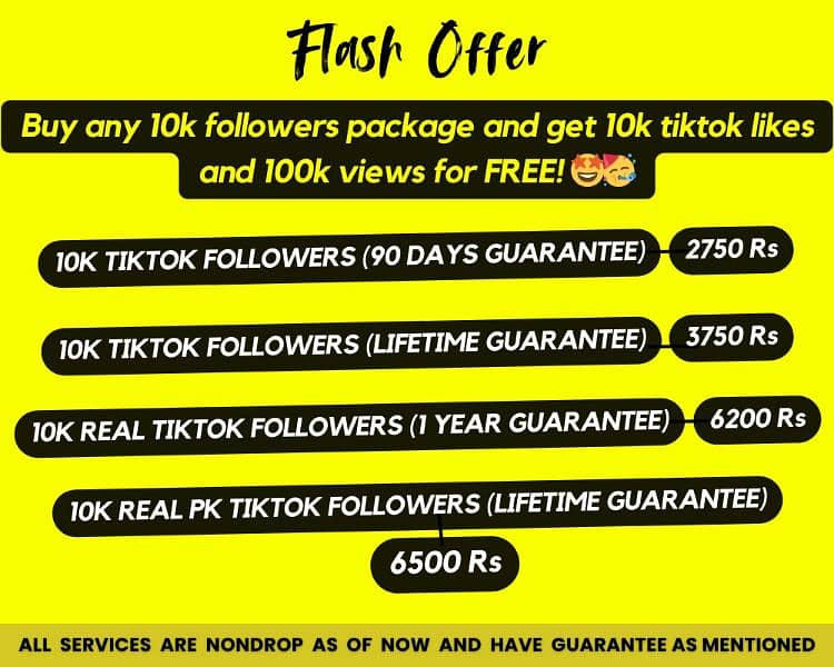 Monetizable Tiktok Followers Tiktok Likes Provider | Free 10K Likes! 1