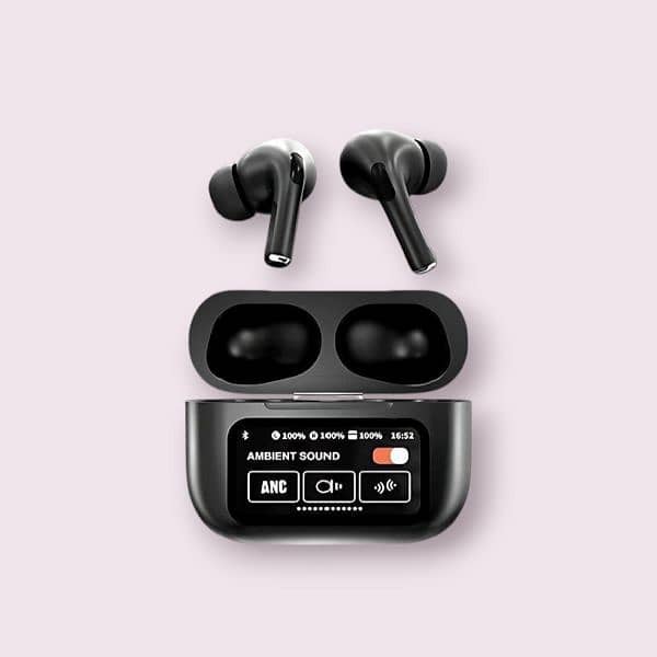 A9 Pro Touch Screen ANC True Wireless earbuds Noise Cancelling 8