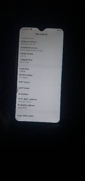 vivo y93s.   8/256 gb 4