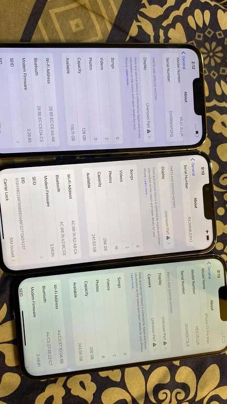 I PHONE 13 PRO MAX | NON PTA | 256GB,128GB 3