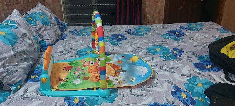 Huanger Foldable Musical Piano Baby Gym/Play Mat 1