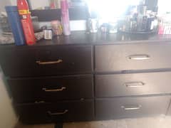 dressing table in chocolate brown color 0