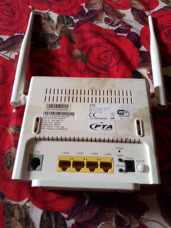 Ptcl Wifi router 1