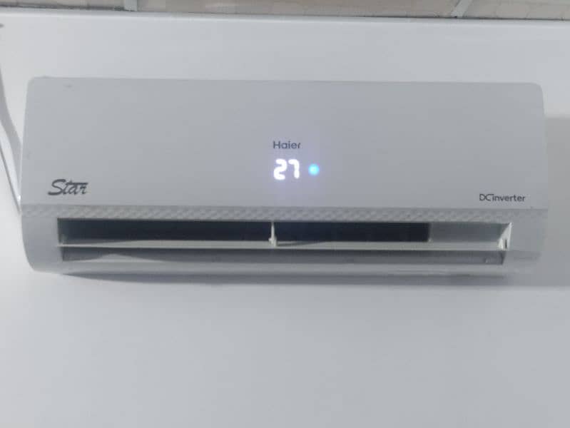 Haier 1 Ton DC inverter 12HFCA White Heat and Cool 2