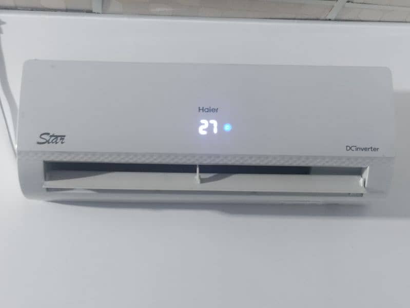 Haier 1 Ton DC inverter 12HFCA White Heat and Cool 3