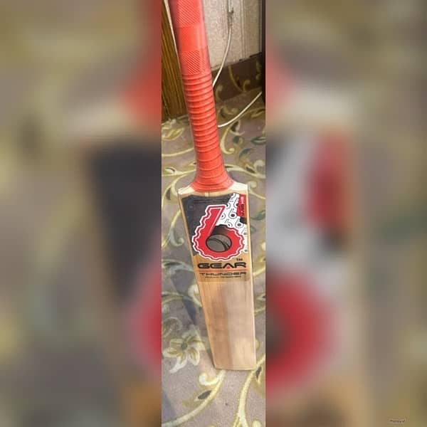 Six gear Hardball bat english willow urgent sale 4