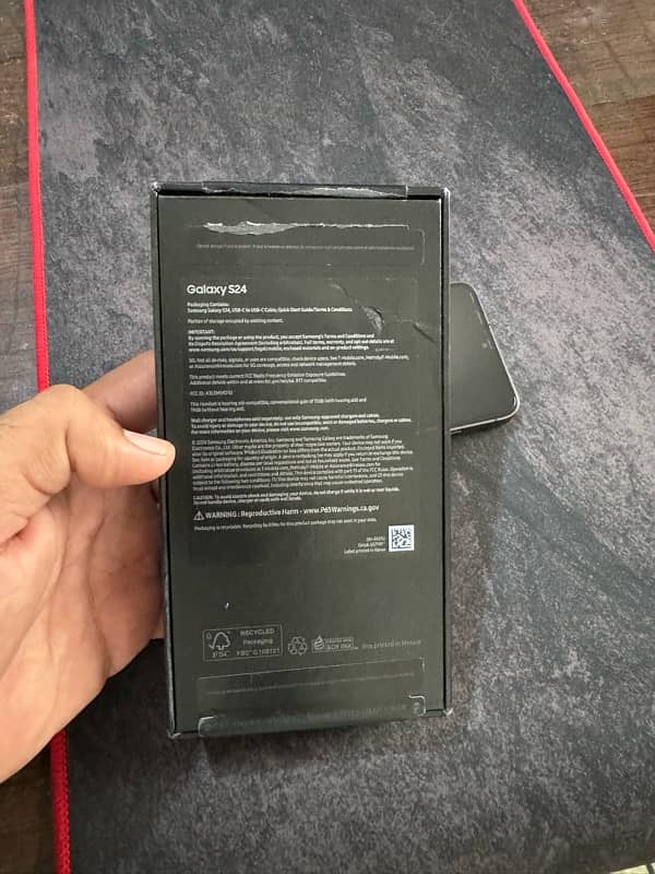 Samsung S24 256GB Black S921U factory unlock 10