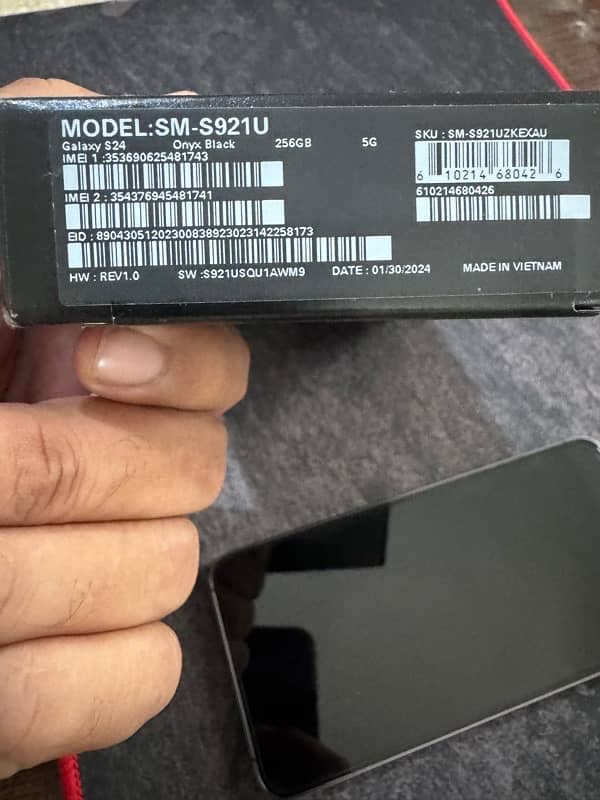 Samsung S24 256GB Black S921U factory unlock 11