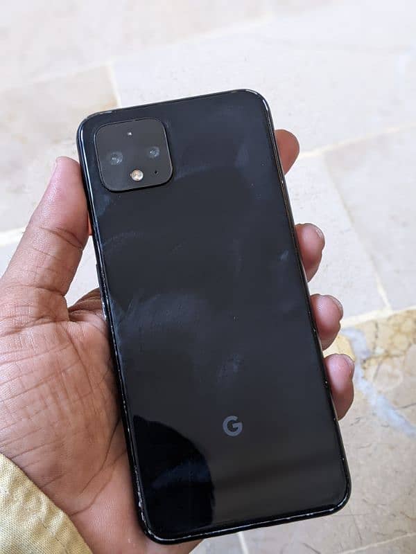 google pixel 4 6gb 64gb non pta add read kre 1