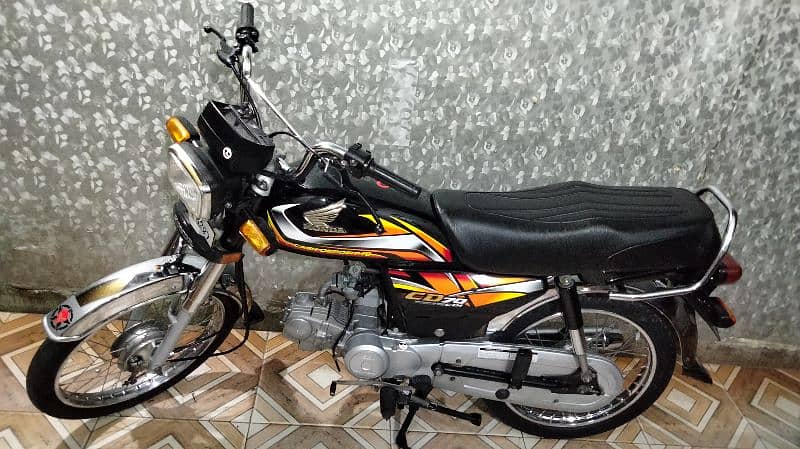 Honda cd 70 22 model urgent sale 5