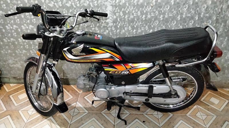 Honda cd 70 22 model urgent sale 9