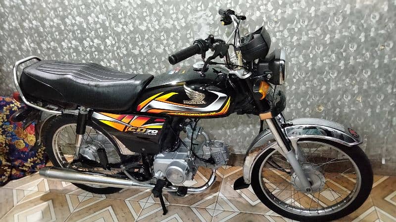 Honda cd 70 22 model urgent sale 11