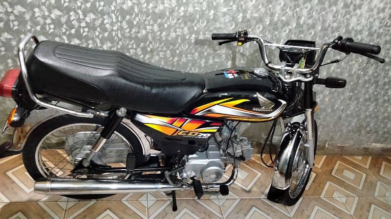 Honda cd 70 22 model urgent sale 15