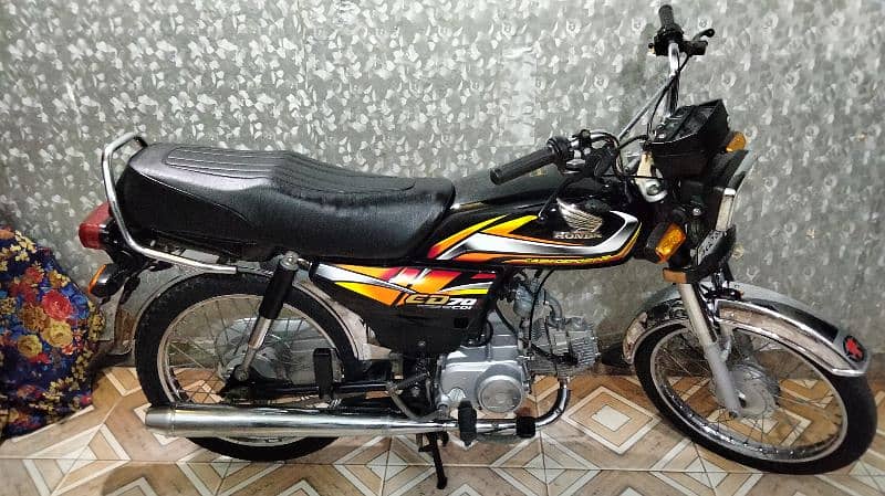 Honda cd 70 22 model urgent sale 18