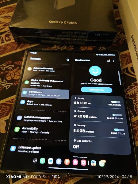 Samsung Fold 6 With Warranty Pta Approved 4